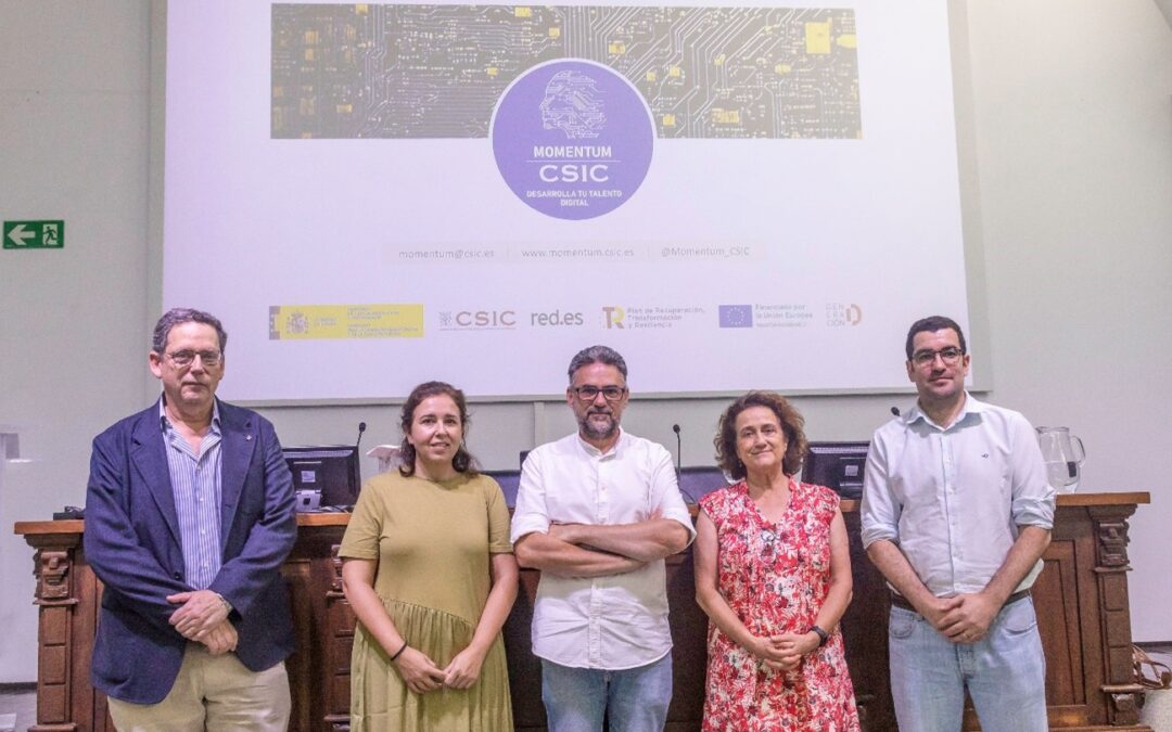 CSIC presents ‘Momentum’ in Andalucía, a program that will strengthen the Spanish digital ecosystem